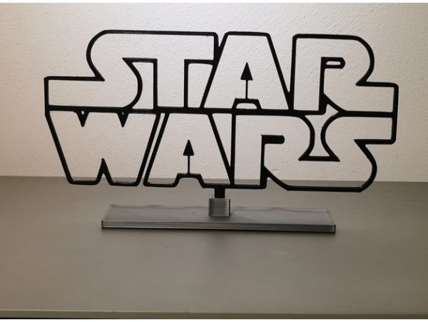Star Wars 3D Logo