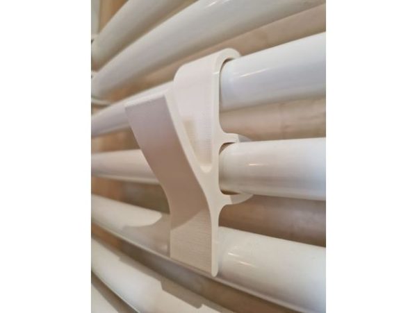 Ophanghaak / houder voor badkamerradiator - Kleding en handdoeken - Afbeelding 3
